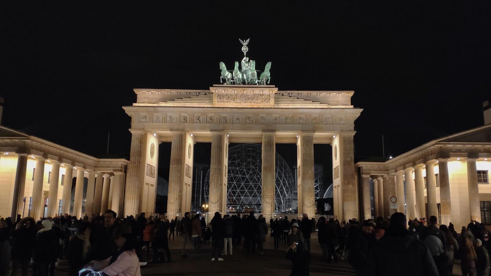 Porte de Brandebourg à Berlin