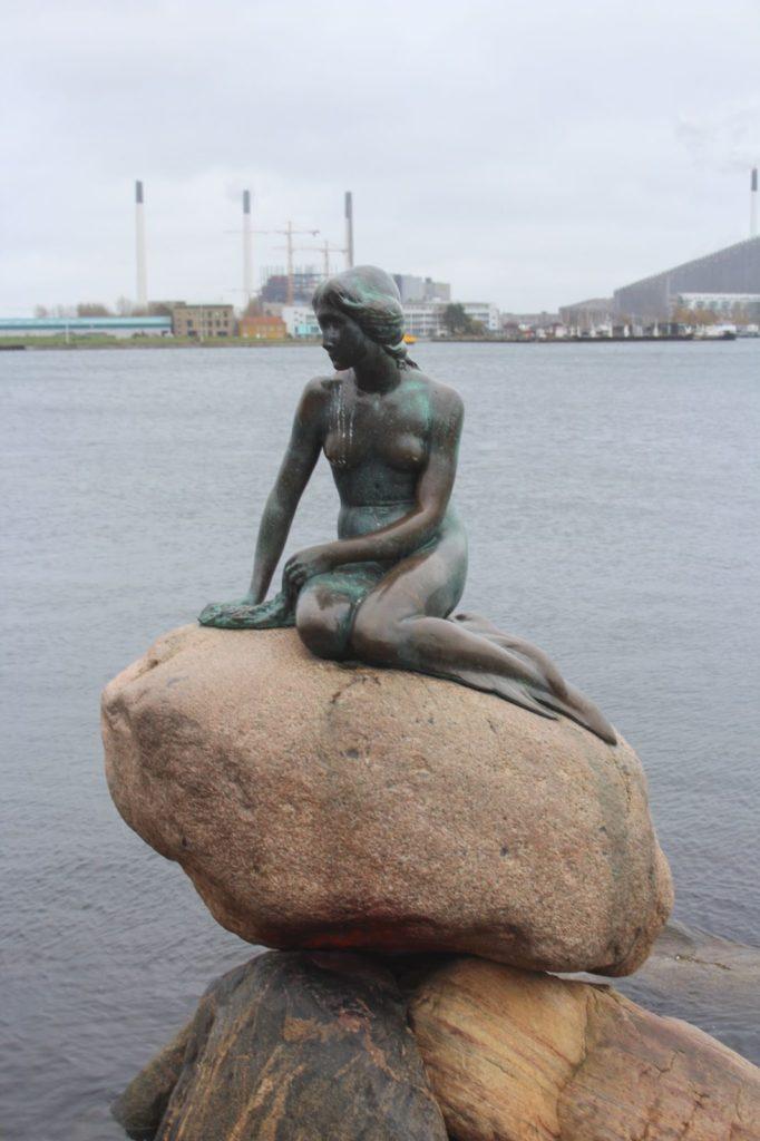 Statue de la Petite Sirène à Copenhague