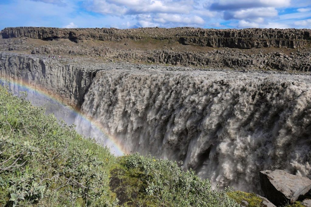 Cascade Dettifoss en Islande