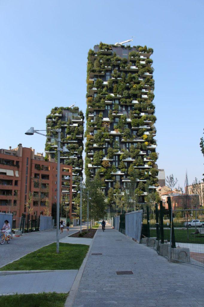 Tours végétales Bosco Verticale à Milan