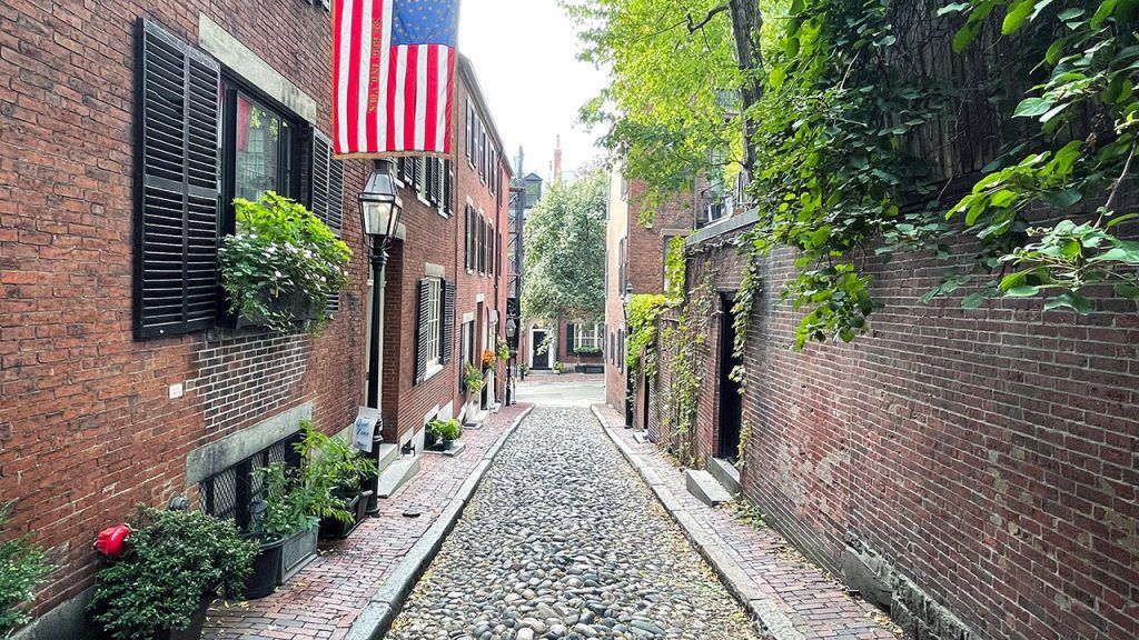 Acorn Street à Boston