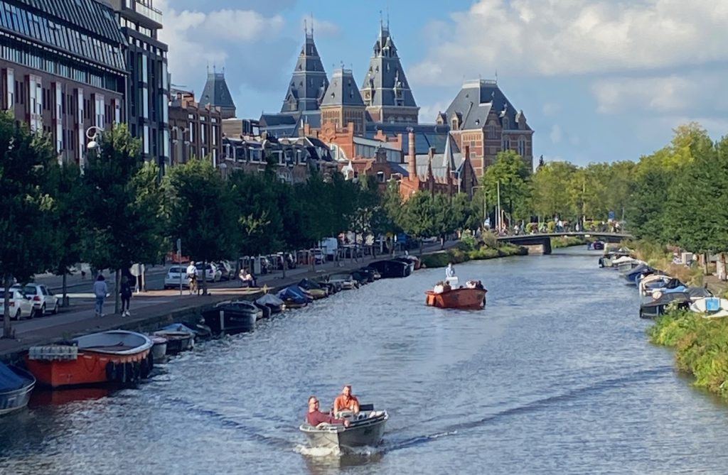 Les canaux d'Amsterdam