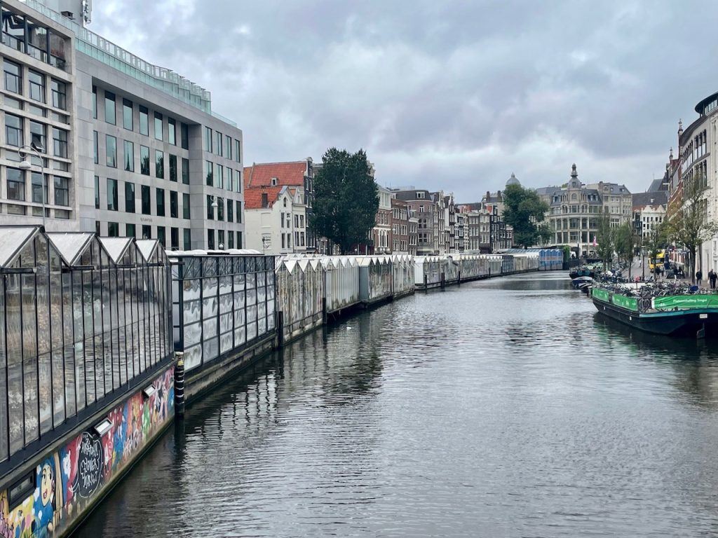 Marché flottant aux fleurs Bloemenmarkt