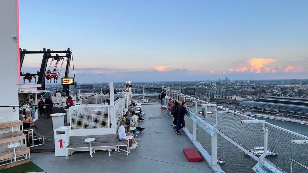 Plateforme d'observatoire du A'Dam Lookout à Amsterdam