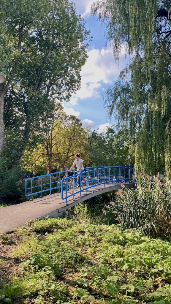 Petit pont au Parc Vondelpark