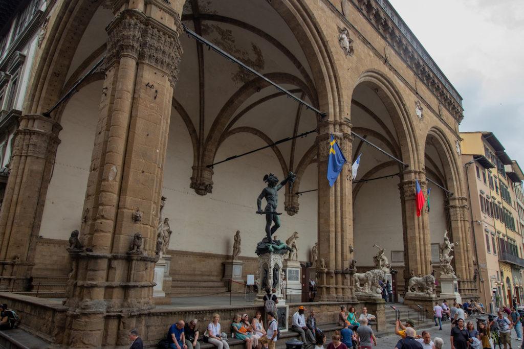 Galerie Loggia des Lanzi à Florence