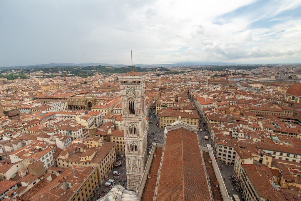 Vue depuis le Dôme de la cathédrale de Florence