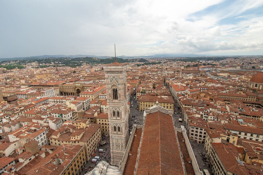 Vue depuis le Dôme de la cathédrale de Florence
