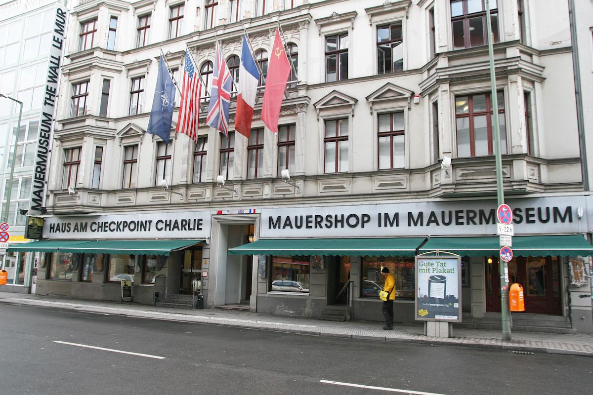 Façade du musée du Mur de Berlin