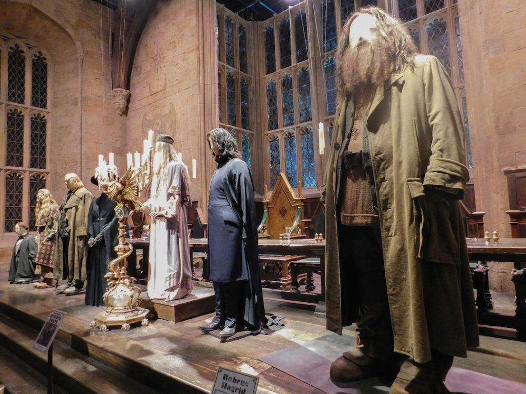 Costumes exposés aux studios de Harry Potter