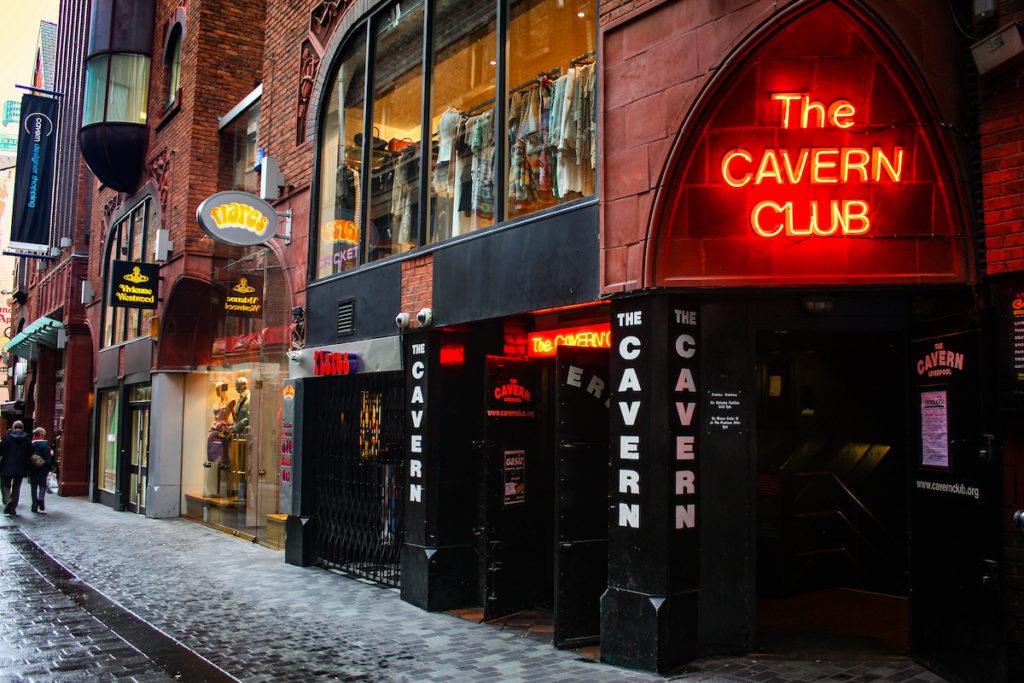 The Cavern Club à Liverpool, c’est ici, en 1961, que les Beatles ont joué pour la première fois en tant que groupe.