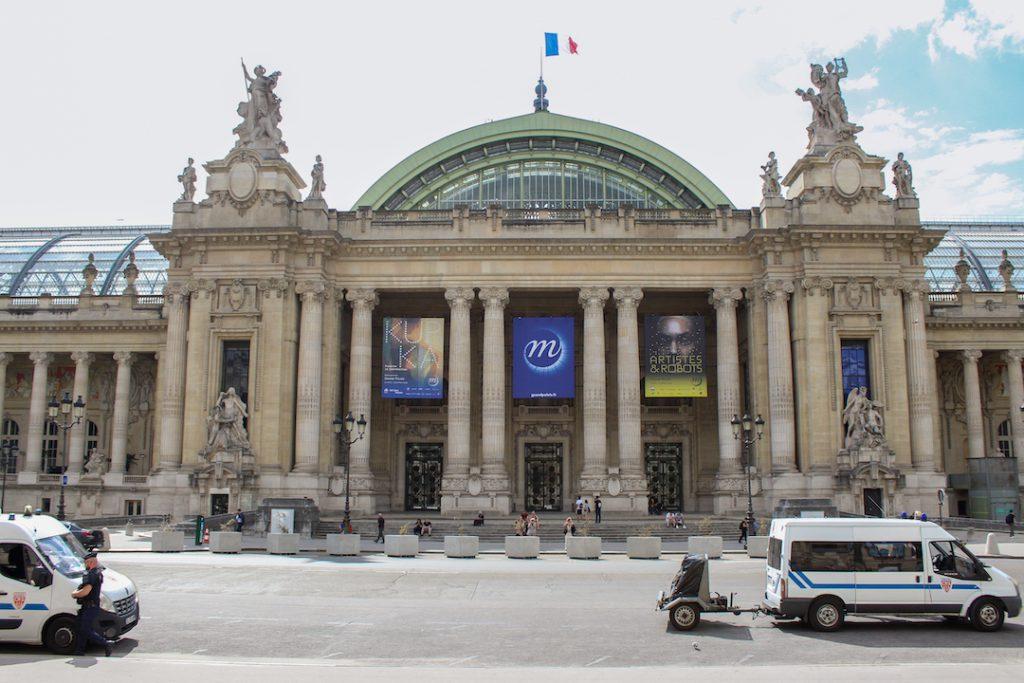 Façade du Grand Palais à Paris