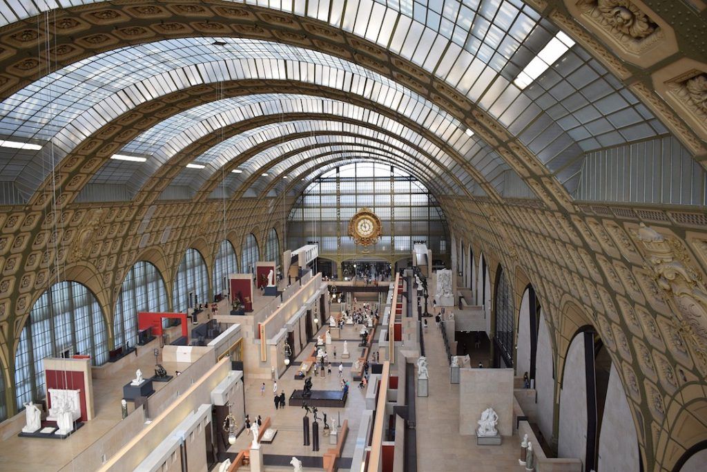 Intérieur du musée d'Orsay à Paris