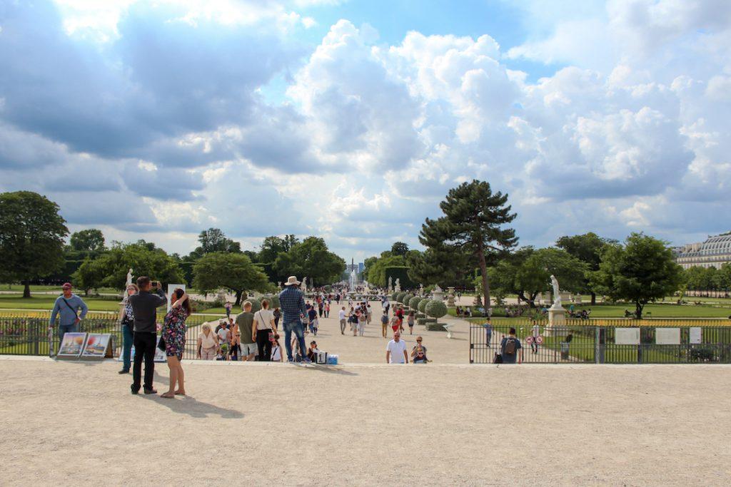 Jardin des Tuileries à Paris