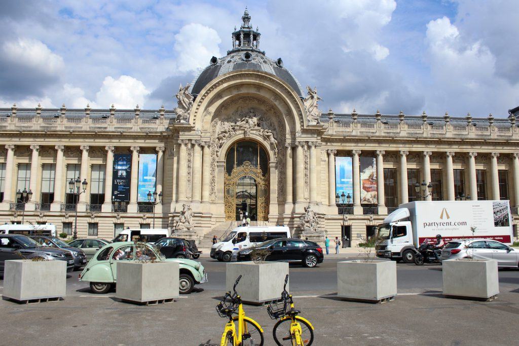 Façade du Petit Palais à Paris