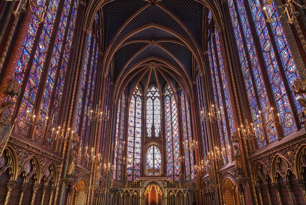 Vitraux de la Sainte Chapelle à Paris