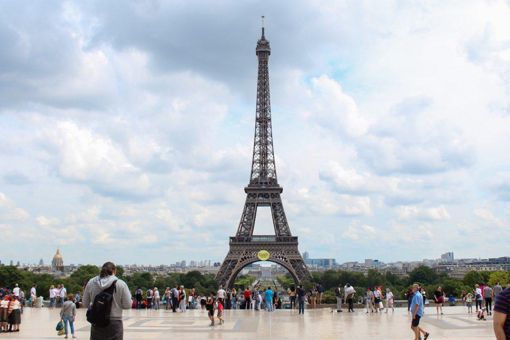 Tour Eiffel depuis la place du Trocadéro