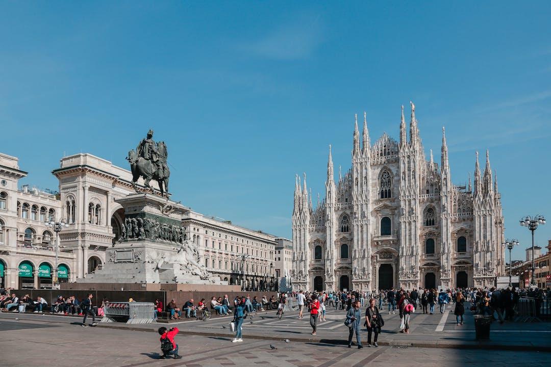 Piazza del Duomo à Milan