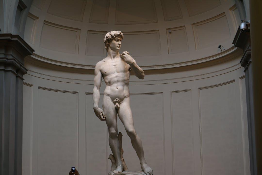 Statue du David de Michelangelo à Florence