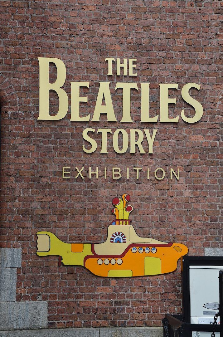 Devanture du musée The Beatles Story à Liverpool