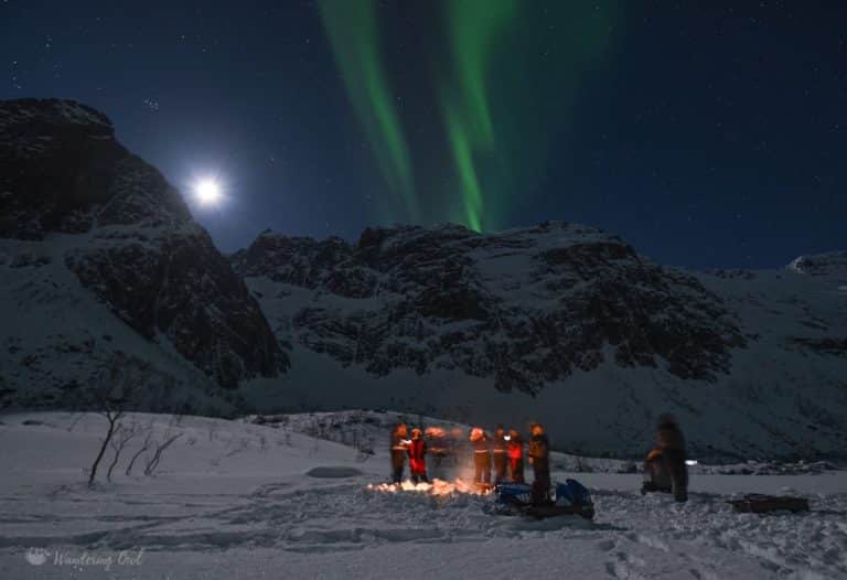 Découverte des aurores boréales à Tromsø en Norvège