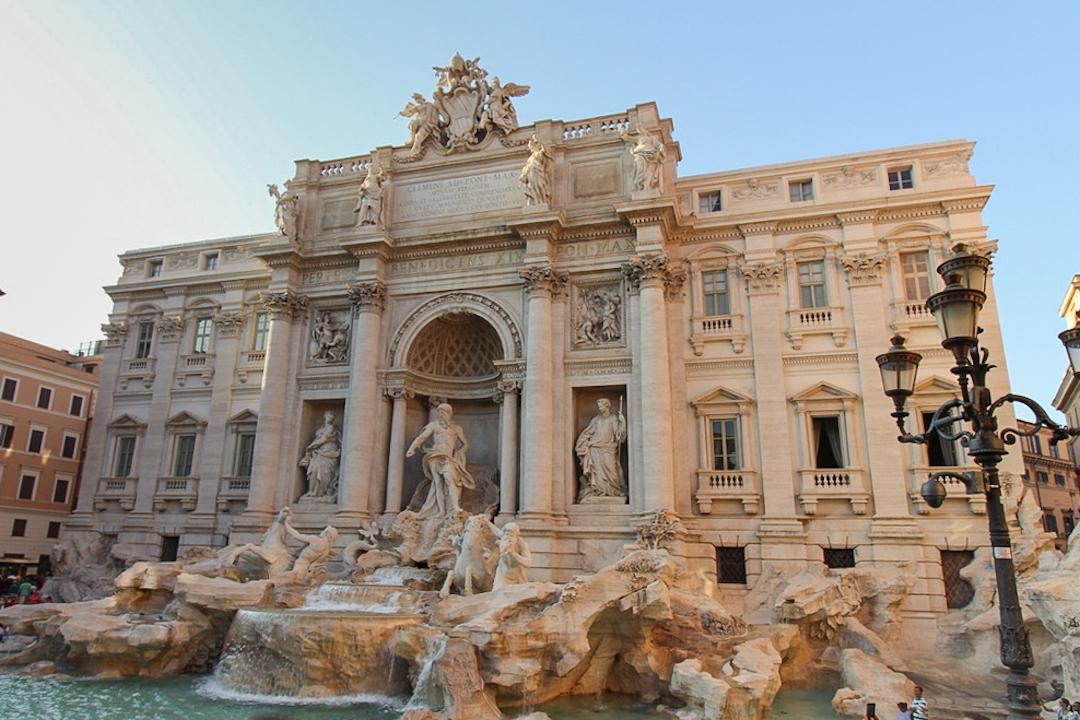 Fontaine de Trevi à Rome