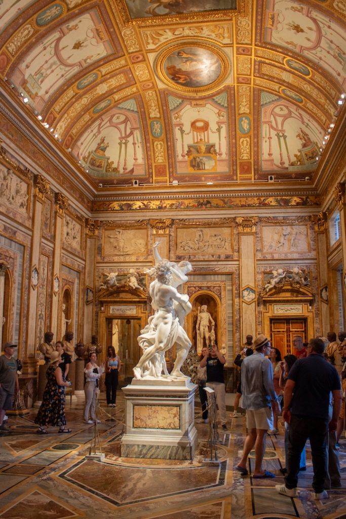 Statue à la Galerie Borghese