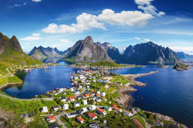 Les îles Lofoten en Norvège