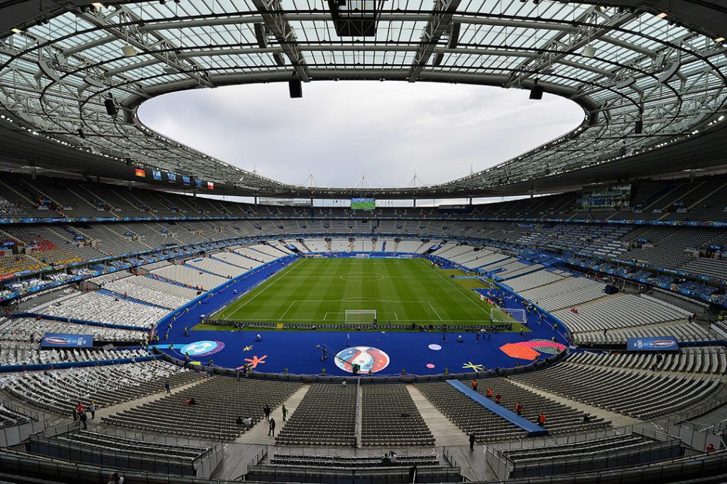 Visite du stade de France à Saint-Denis