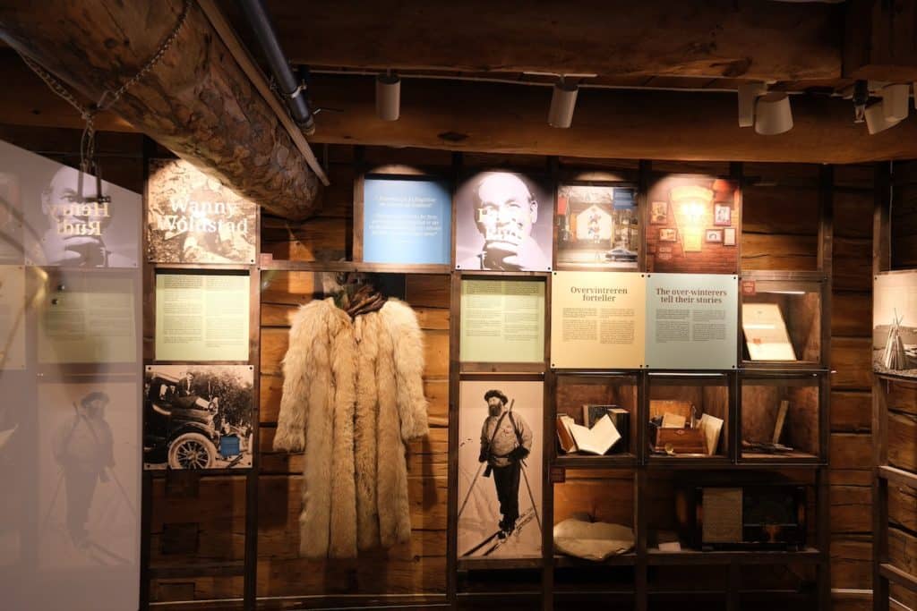 Intérieur du Polar Museum à Tromso en Norvege