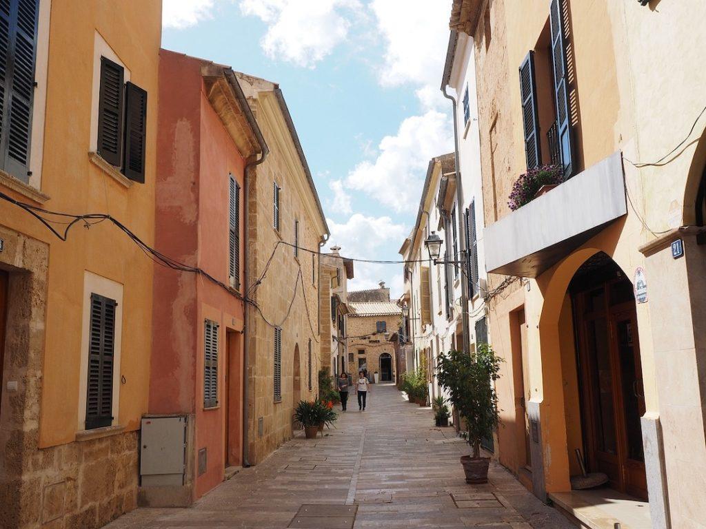 Rue d'Alcudia à Majorque