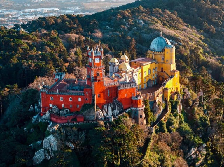 Palais de Pena à Sintra au Portugal