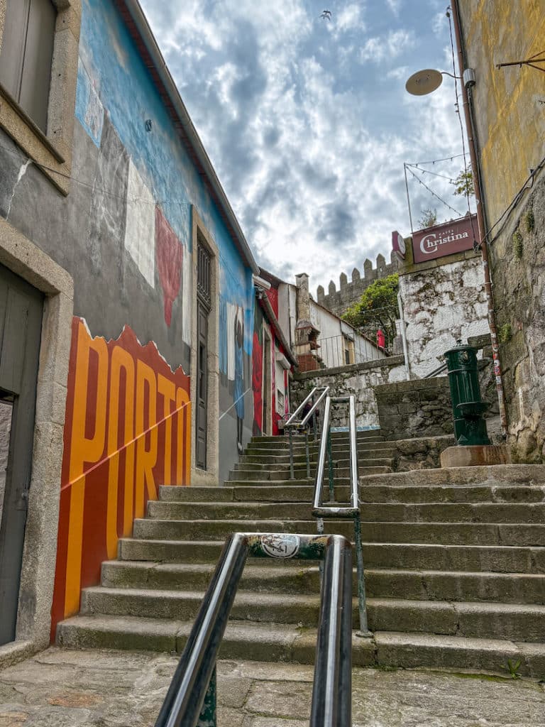 Ruelles du quartier Ribeira à Porto