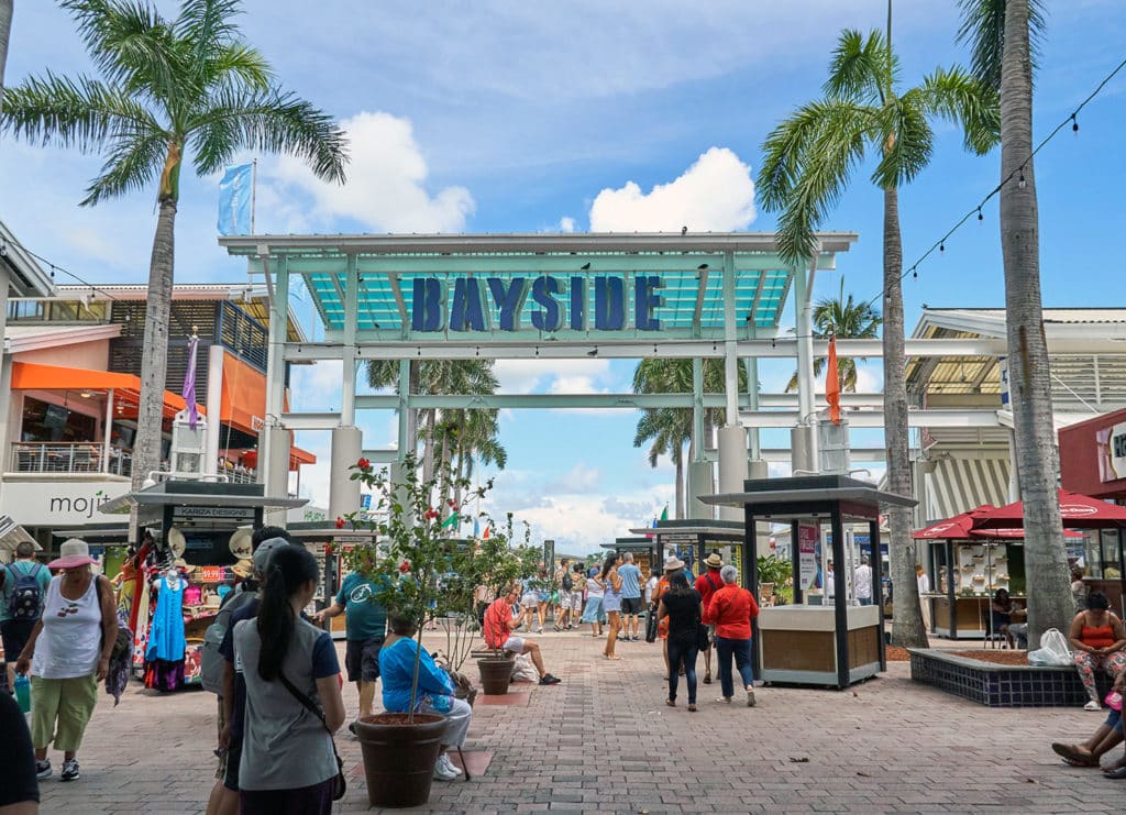 Marché de Bayside Marketplace à Miami