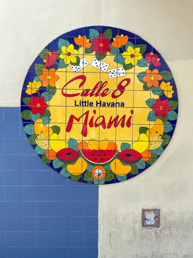 Calle Ocho 8 Little Havana Miami