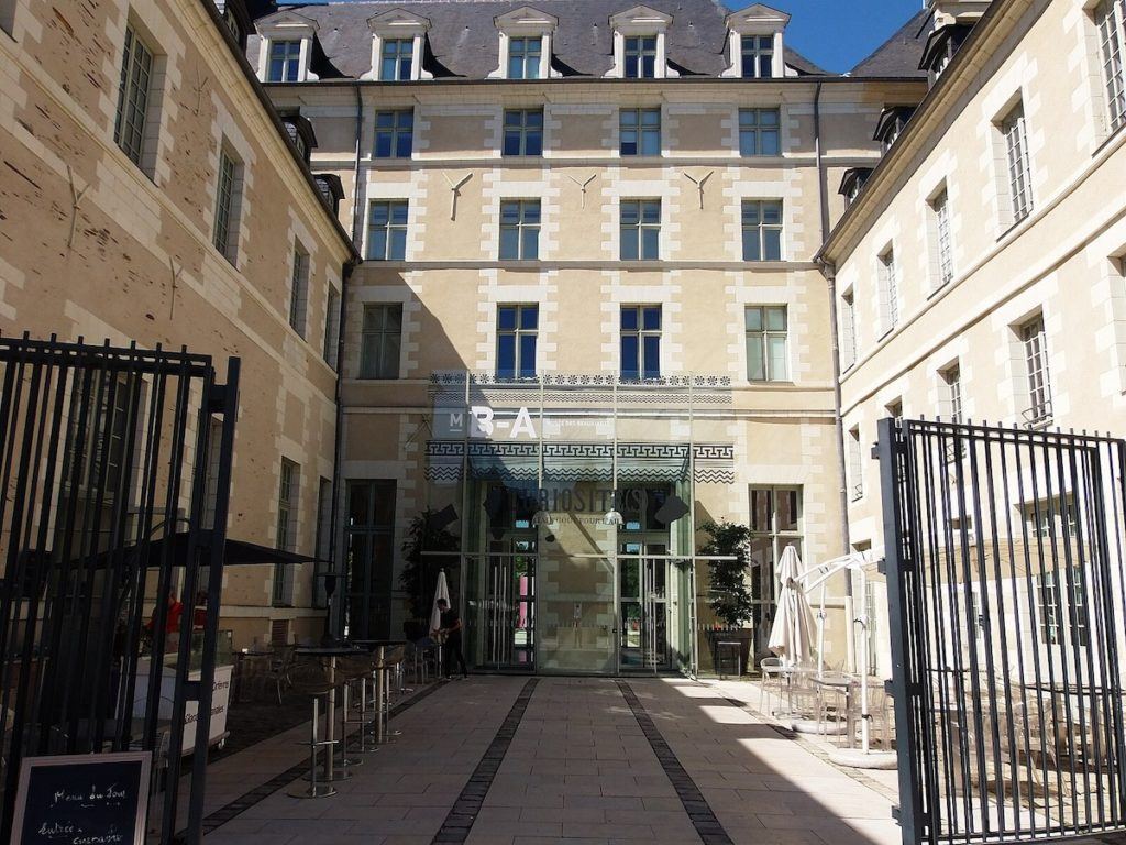 Entrée du Musée des Beaux Arts à Angers