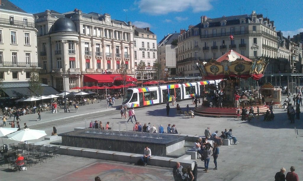 Place du Ralliement à Angers