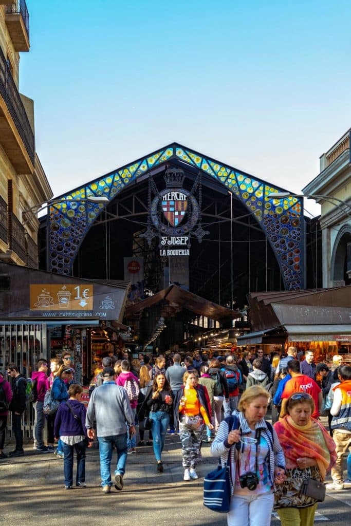 Marché de la Boqueria à Barcelone
