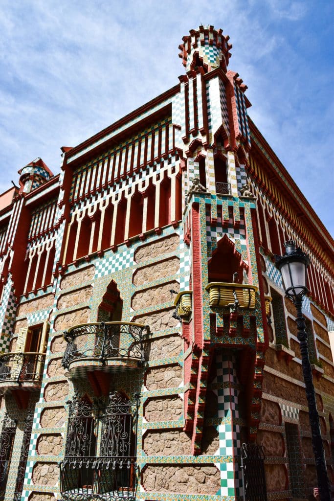 Casa Vicens signée Gaudi,Barcelone