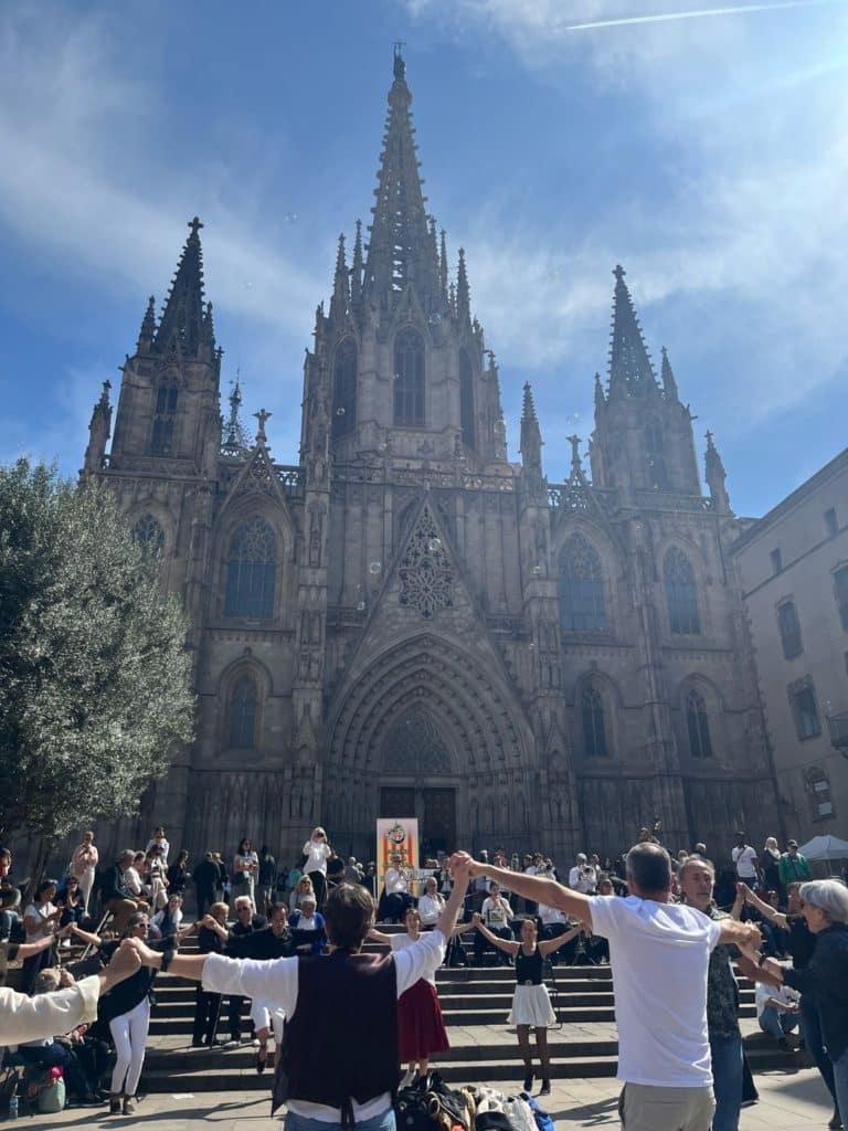 La cathédrale de Barcelone