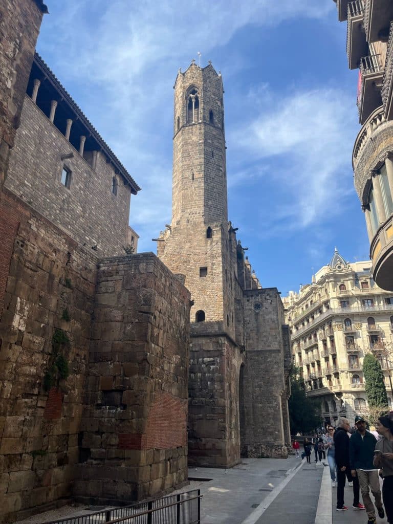 La chapelle de Santa Àgata à Barcelone