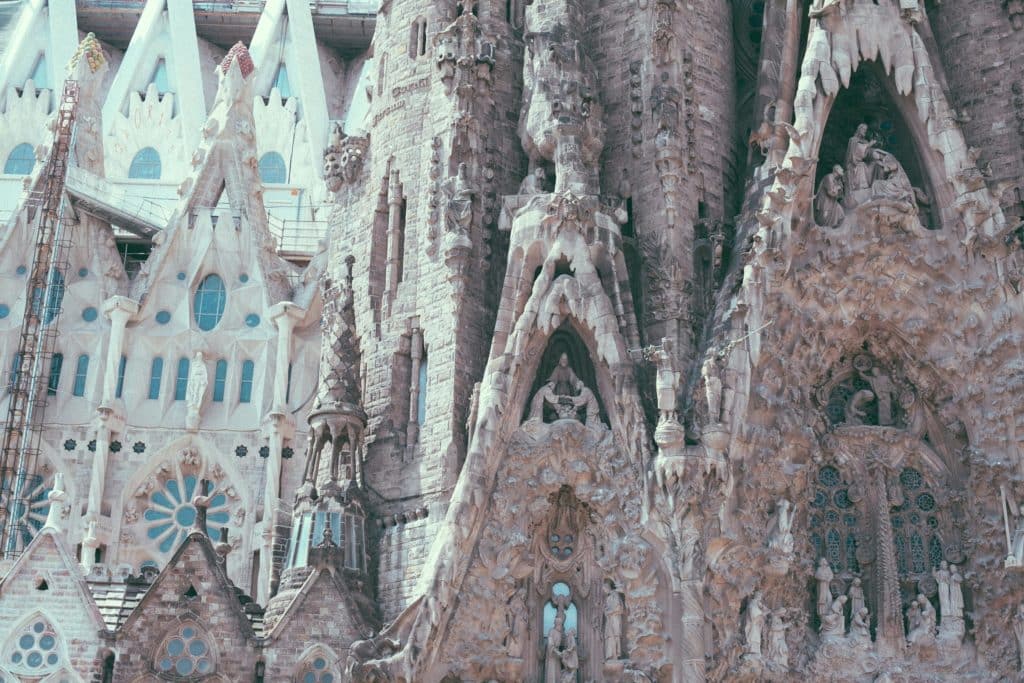 Façade de la Sagrada Familia