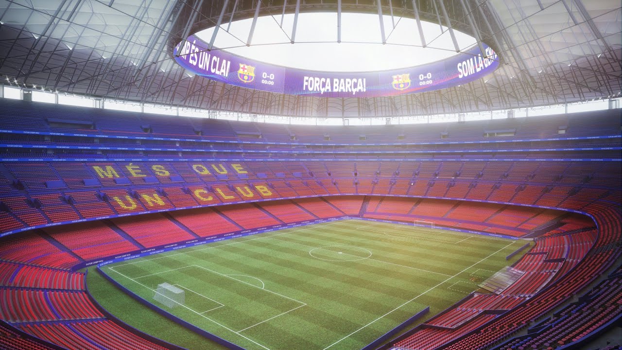Nouveau stade Camp Nou Spotify du FC Barcelone
