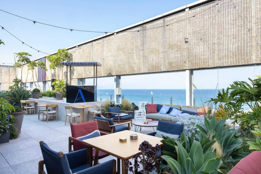 Terrasse du Rooftop Azul à Barcelone