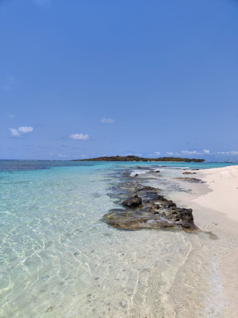 Plage de l'ilot gabriel
