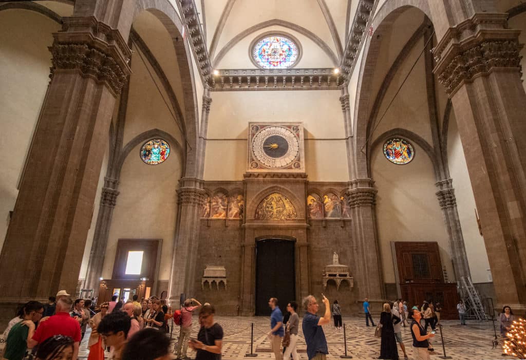 Intérieur du Duomo de Florence
