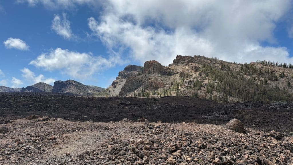 Le paysage volcanique du parc national du Teide