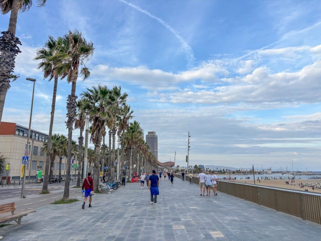 Barceloneta à Barcelone