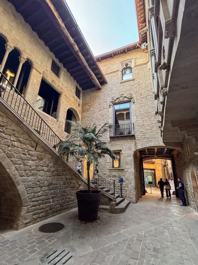 Cours du musée Picasso à Barcelone