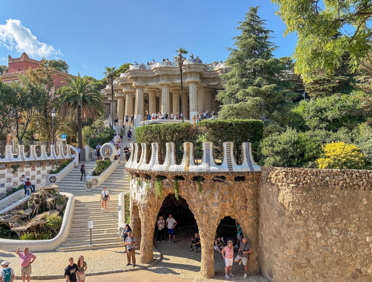 Parc Guell à Barcelone